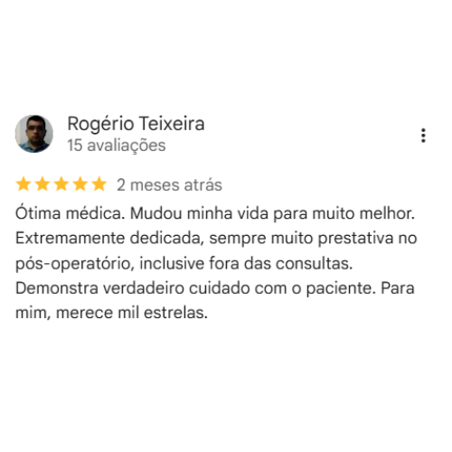 Depoimento Google - Dra. Aglaupe Pereira